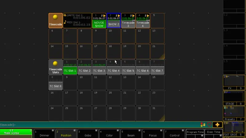 Назначение слота